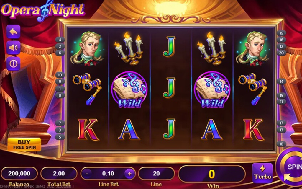 2 รีวิวเกมส์สล็อต Opera Night